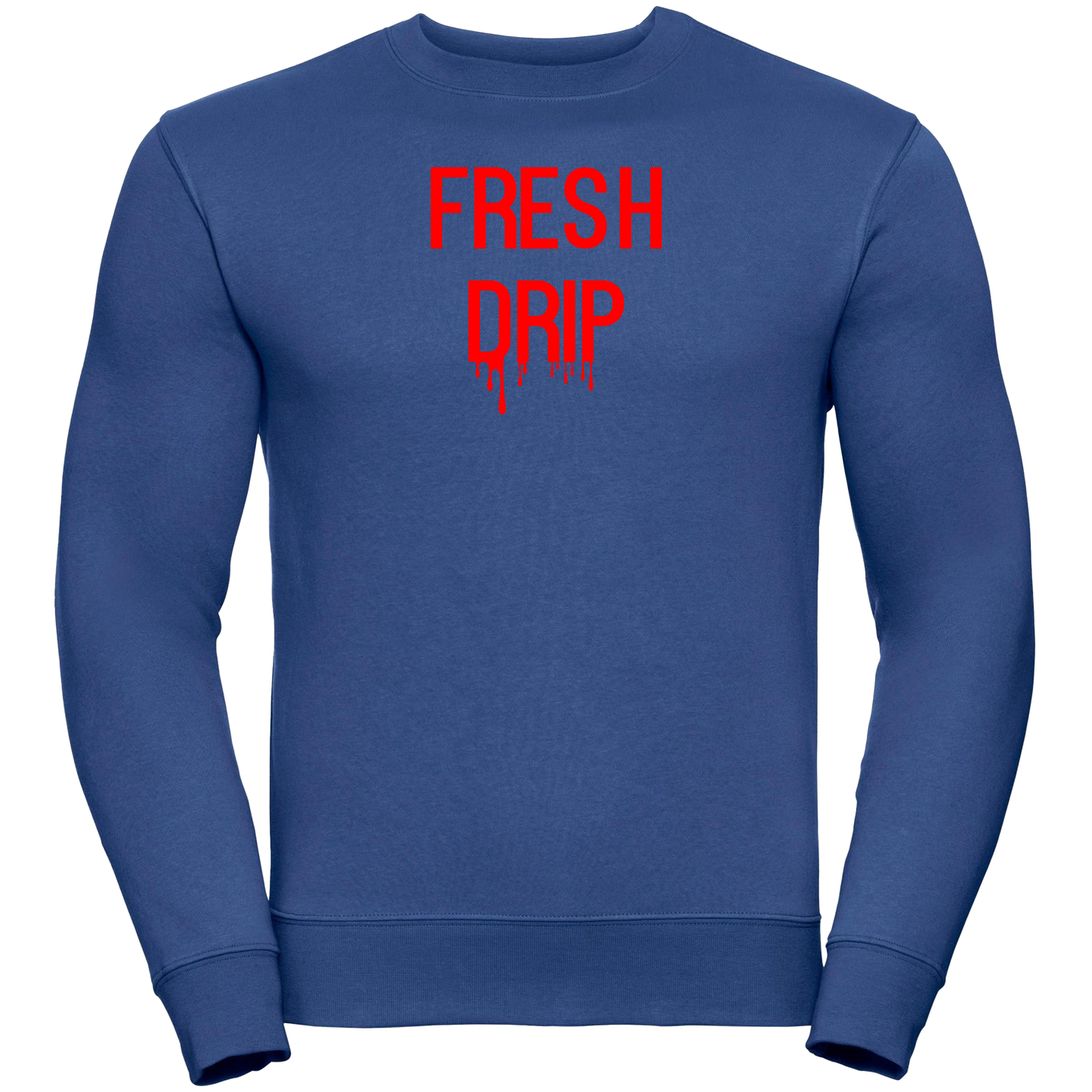 Fresh Drip - Lion Sweatshirt Blue