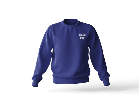 Fresh Drip Sweatshirt - Royal Blue